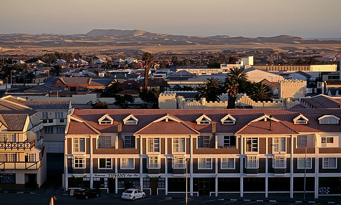 Blick vom Turm des Woermann-Hauses Swakopmund