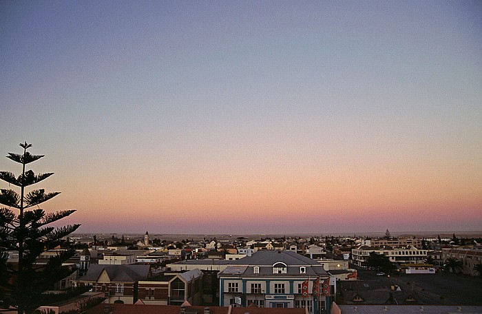 Blick vom Turm des Woermann-Hauses Swakopmund