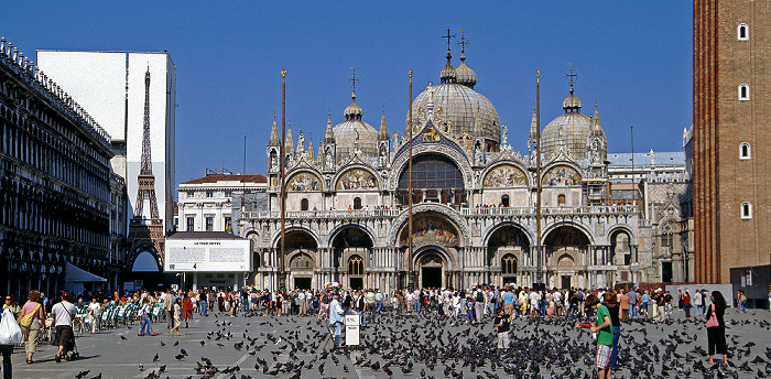 Venedig Piazza San Marco, Basilica San Marco, Campanile Campanile di San Marco