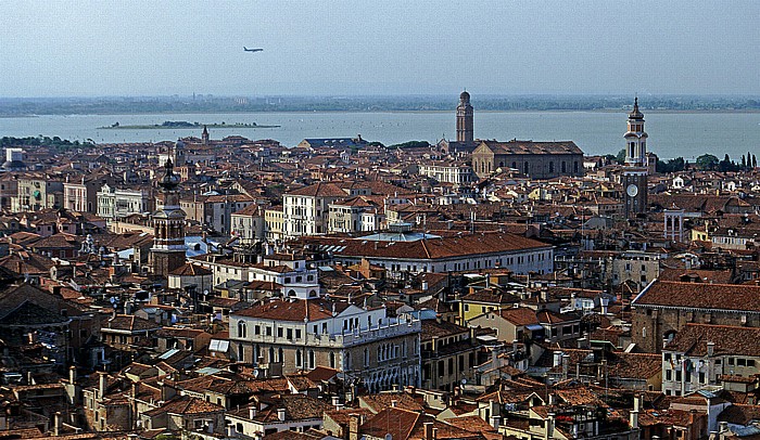 Blick vom Campanile Venedig