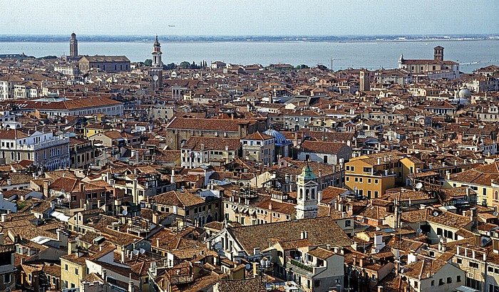 Blick vom Campanile Venedig