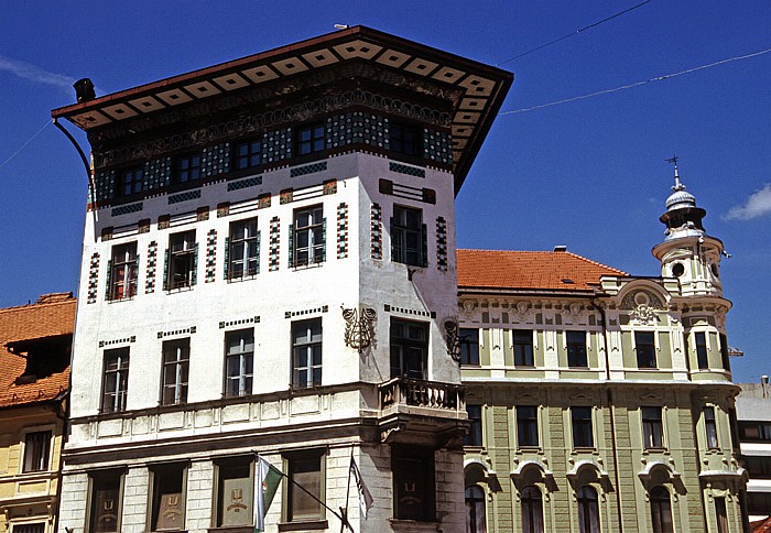 Ljubljana Ura-Gebäude