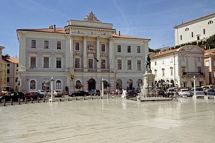 Piran Rathaus, Tartini-Platz