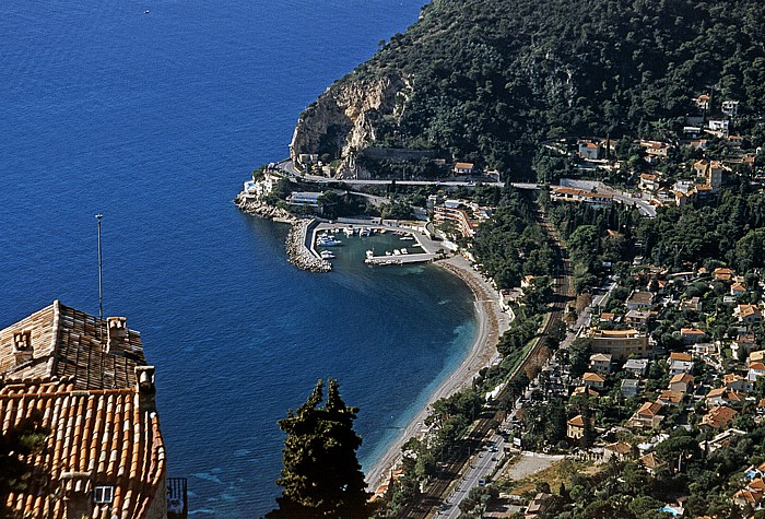 Blick auf Eze-sur-Mer Èze