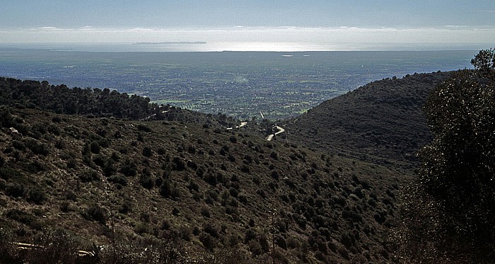Blick Richtung Süden Puig de Randa