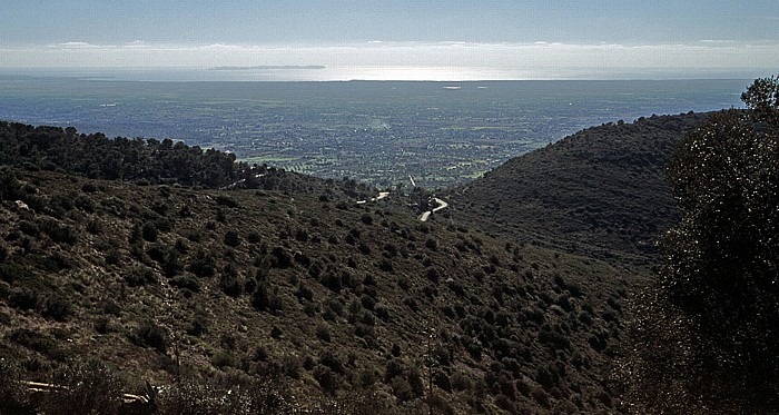 Puig de Randa Blick Richtung Süden