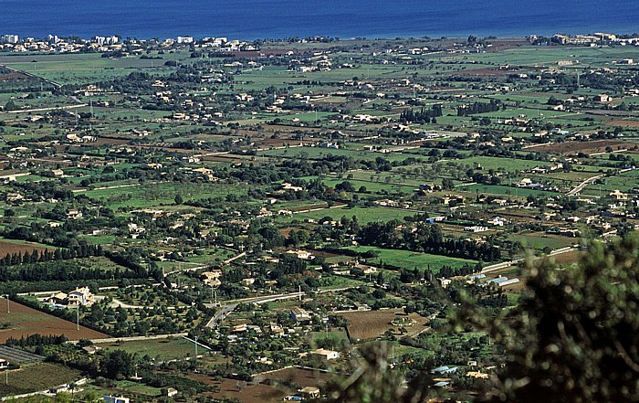 Blick vom Gipfel Puig de Santa Maria