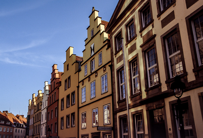 Osnabrück Bürgerhäuser am Markt Marktplatz