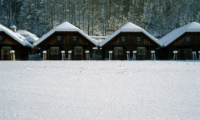 Königssee Bootshäuser