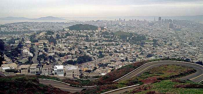 Blick von Twin Peaks San Francisco