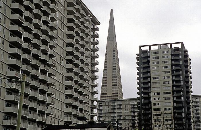 San Francisco In der Bildmitte die Transamerica Pyramid