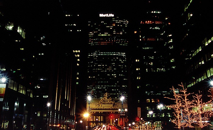 New York City Park Avenue Grand Central Terminal MetLife Building