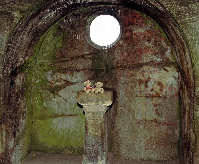 Horn-Bad Meinberg Externsteine: Altarnische auf dem Turmfelsen