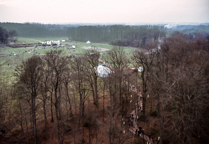 Kalkriese Blick vom Museum Museum und Park Kalkriese