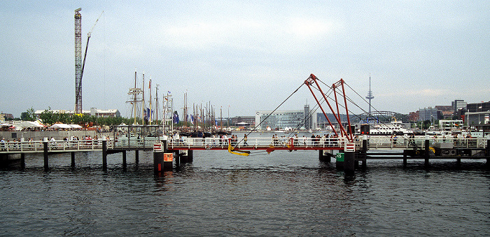 Kiel Hafen, Hörnbrücke Fernsehturm