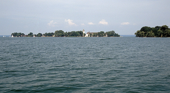 Fraueninsel (Frauenchiemsee) und Krautinsel Chiemsee