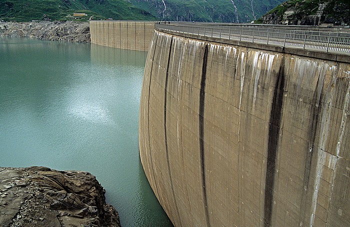 Drossen-Staumauer, Stausee Mooserboden Kapruner Tal