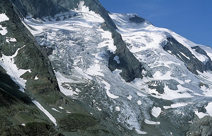 Gletscher unterhalb der Glocknerwand Franz-Josefs-Höhe