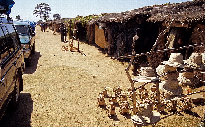 Verkaufsstände Senga Bay