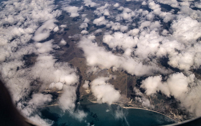 Tansania Zanzibar Channel Luftbild aerial photo