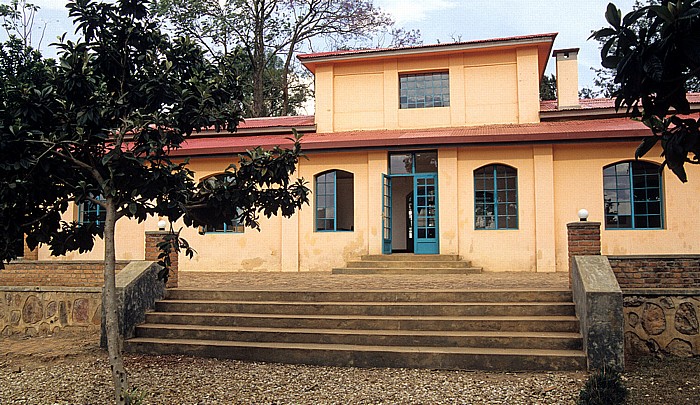 Kigali Ehem. Haus von Richard Kandt, heute ein Naturkundemuseum