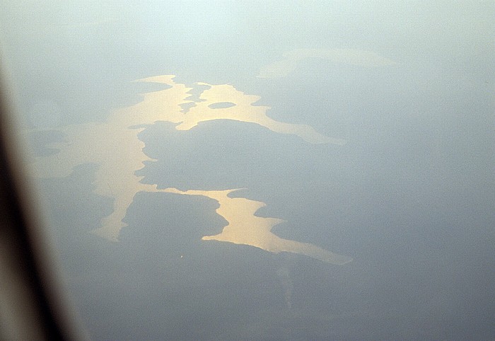 Uganda Lake Kijanebalola Luftbild aerial photo