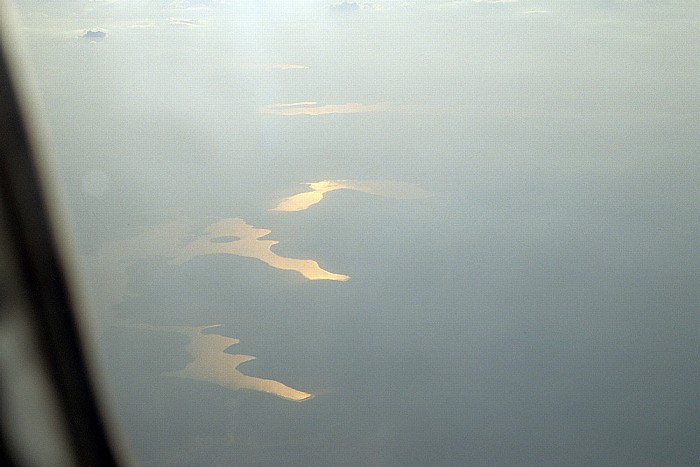 Uganda Lake Kijanebalola Luftbild aerial photo