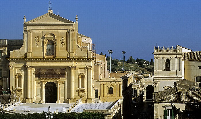 Blick vom Capanile von Chiesa S. Carlo Noto