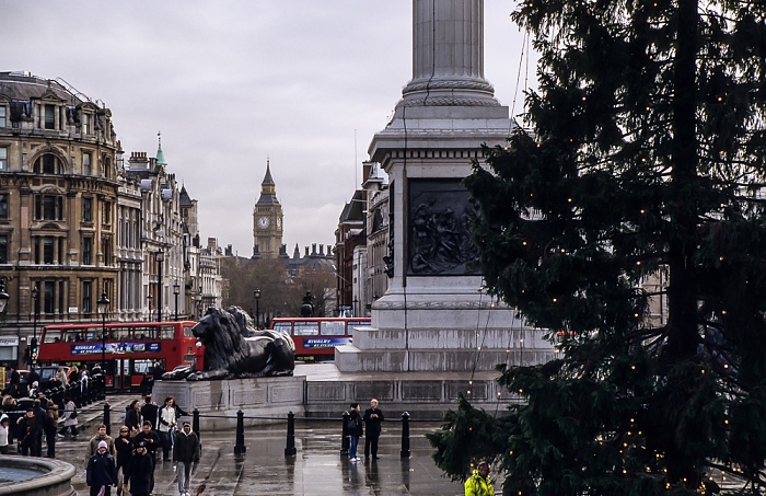 City of Westminster: Trafalgar Square mit der Nelson's Column London 2006