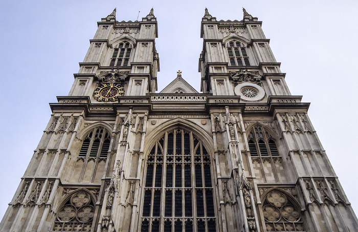 London City of Westminster: Westminster Abbey - West Front Towers
