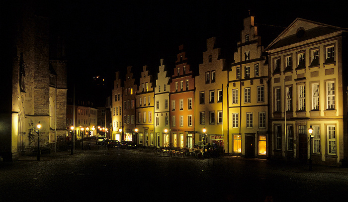 Osnabrück Bürgerhäuser am Markt Marienkirche