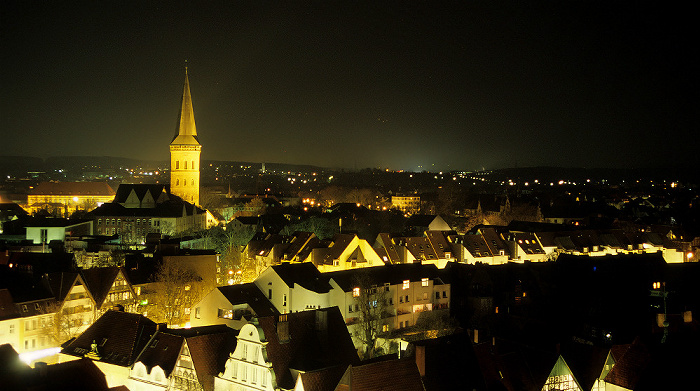 Osnabrück Blick von der Marienkirche: Katharinenkirche Schloss Osnabrück