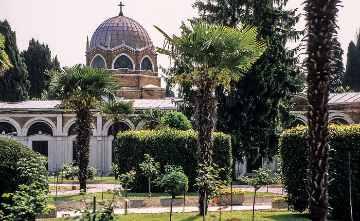 Venedig Isola di San Michele: Friedhof (Cimitero di San Michele) Cappella di San Cristoforo