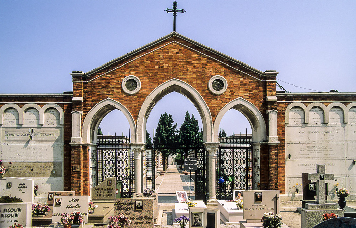 Venedig Isola di San Michele: Friedhof (Cimitero di San Michele)