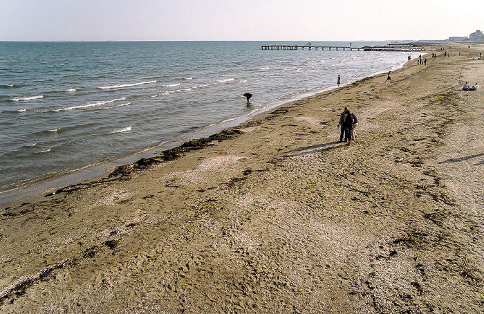 Venedig Lido di Venezia: Strand und Adriatisches Meer