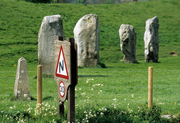 Avebury Äußerer großer Steinkreis: Südwest-Sektor