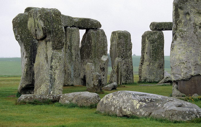 Stonehenge Äußerer Kreis aus Pfeilersteinen, die von Decksteinen überbrückt werden