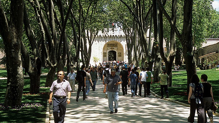 Istanbul Topkapi-Palast: Erster Hof Topkapı-Palast