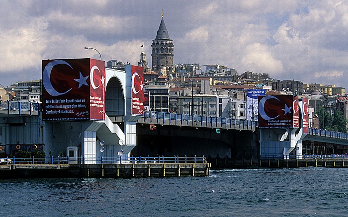 Goldenes Horn: Galata-Brücke, Galata, Galata-Turm Istanbul