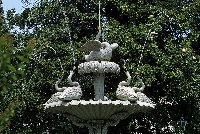 Istanbul Dolmabahçe-Palast: Schwanenbrunnen