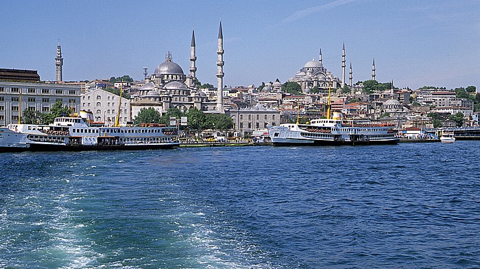 Istanbul Goldenes Horn: Neue Moschee, Sultanahmet-Moschee