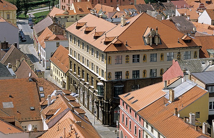 Budweis Blick vom Schwarzen Turm Schwarzer Turm