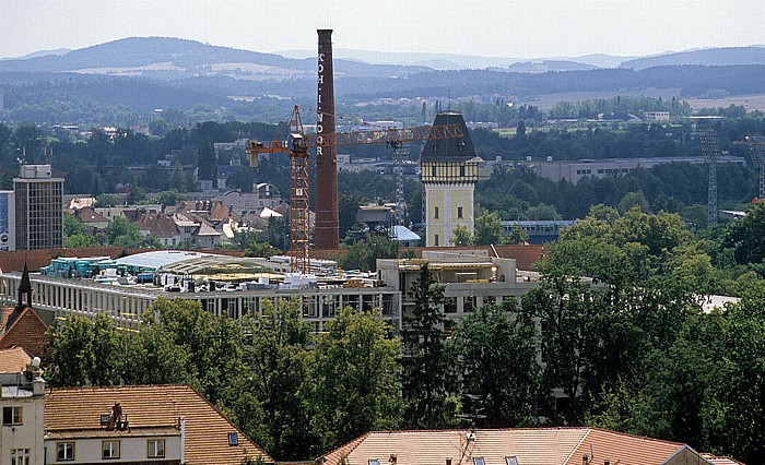 Budweis Blick vom Schwarzen Turm Schwarzer Turm