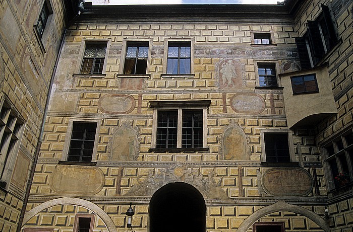 Schloss: Vierter Schlosshof Krumau an der Moldau