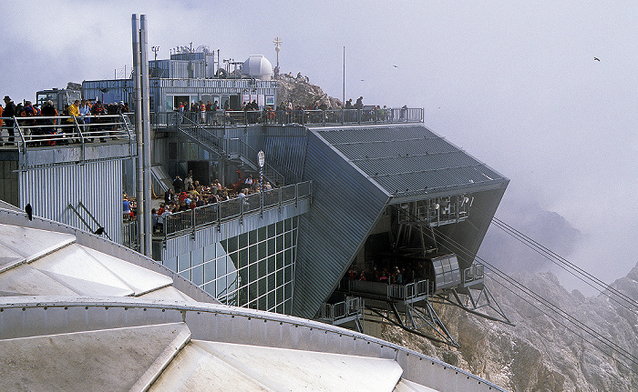 Zugspitze (A) Gipfel: Gipfelstation der Tiroler Zugspitzbahn