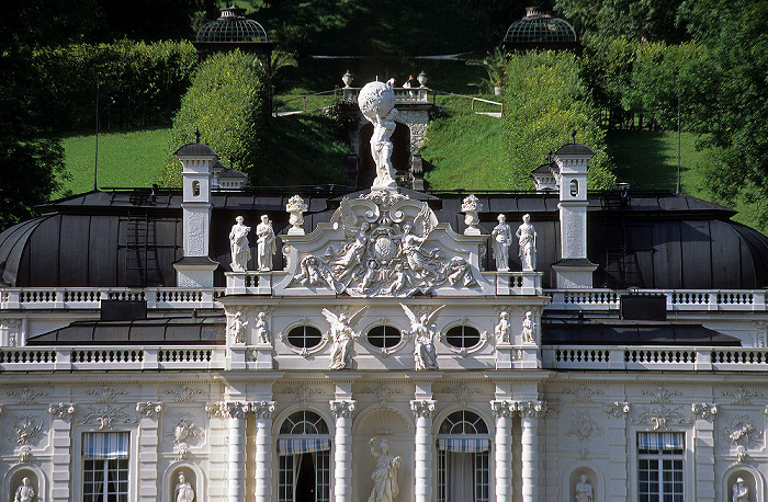 Linderhof Schloss: Hauptfassade