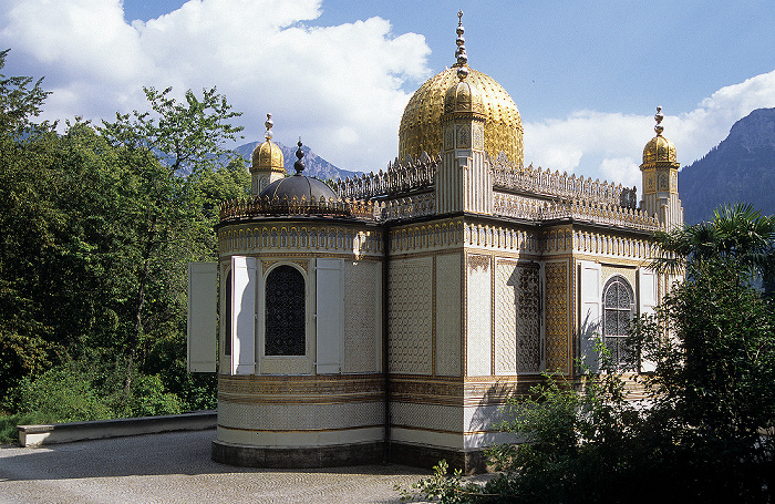 Schlosspark: Maurischer Kiosk Linderhof