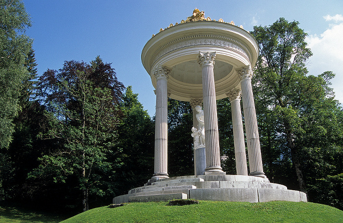 Schlossgarten: Venustempel Linderhof