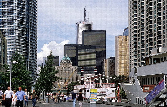 Toronto Harbourfront Centre Fairmont Royal York Hotel First Canadian Place Number One York Quay TD Centre Waterclub