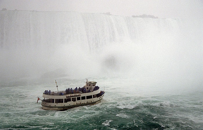 Niagarafälle: Horseshoe Falls: Boot Maid of the Mist Niagara Falls